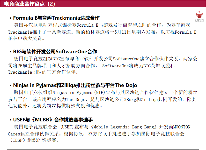 陀螺电竞周报丨EDG夺得2024VCTCN联赛第一赛段冠军；王者荣耀IP新游冷启动上线(图3)