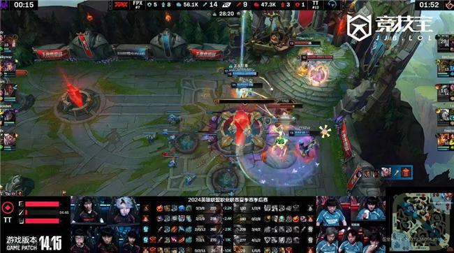 【竞技宝】LOL-LPL：FPX鏖战五局力克TT晋级次轮(图2)